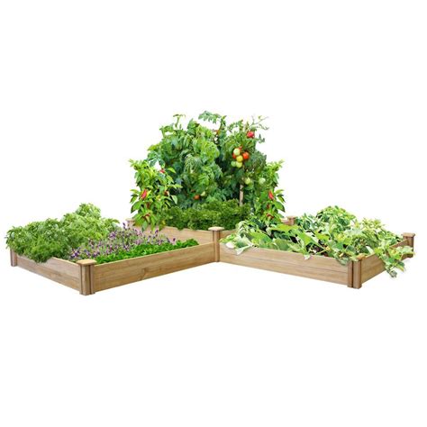 greenes fence  tiers dovetail raised garden bed