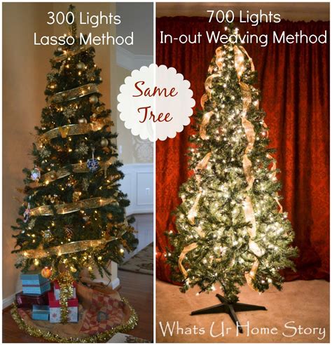 How To Hang Christmas Tree Lights Whats Ur Home Story