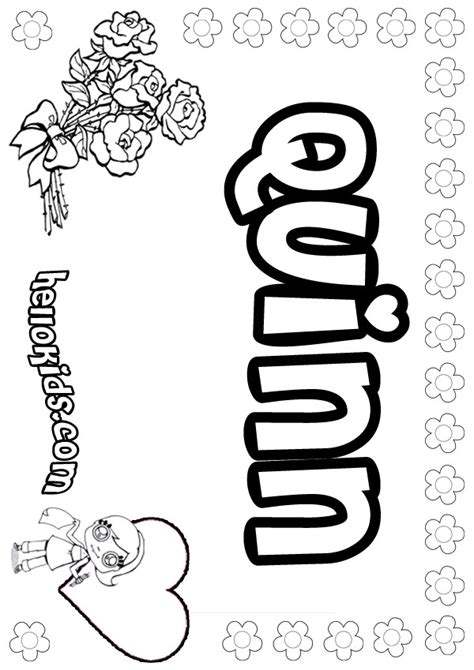 quinn coloring pages coloring pages
