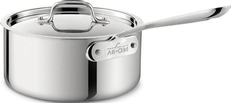 amazoncom  clad  stainless steel  ply bonded dishwasher safe sauce pan  lid