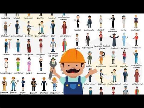list  jobs list   types  jobs  occupations