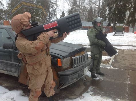 russian soldier   counter drone gun vostok  russia  rmilitaryporn
