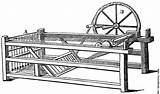 Loom Cliparts Revolution Industrial Library Clipart Spinning Inventions Britain Great Jenny sketch template
