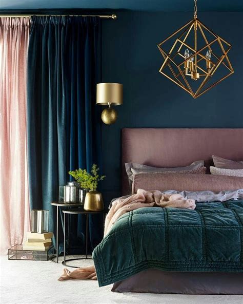 teal  blush elegant bedroom bedroom interior bedroom design