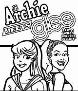 Glee Coloring Archie Cp Si Wecoloringpage Pages sketch template