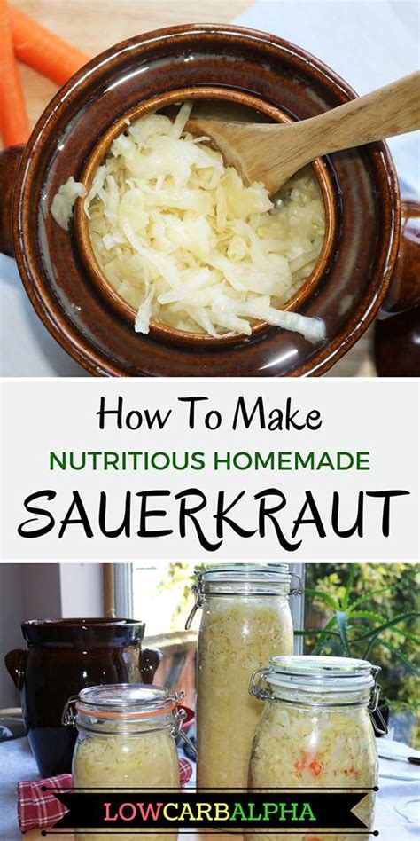 easy homemade sauerkraut recipe   ingredients
