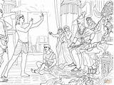Ausmalbilder Pharaoh Forgives Josef Pharaos Traum Ausmalbild Deutet Rätsel sketch template