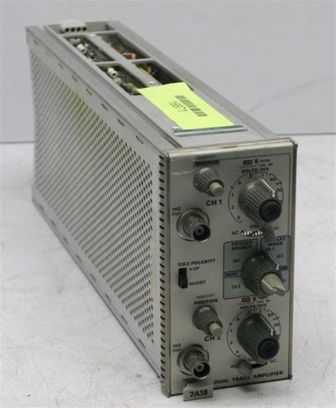 tektronix  tek  dual trace amplifier amplifiers bmi surplus