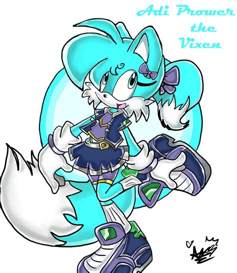 Adi Marie Prower The Vixen Sonic Fan Character Wiki