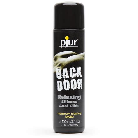 pjur back door relaxing anal glide lubricant 3 4 fl oz lovehoney
