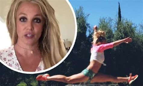 Britney Spears Jumps For Joy And Says She Has So Much To Be Grateful
