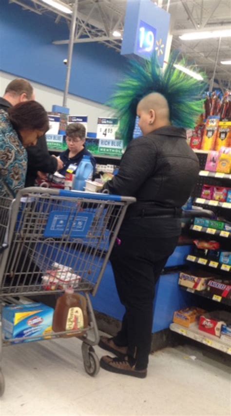 Hair Mousse At Walmart Biggest Mohawk Ever Walmart