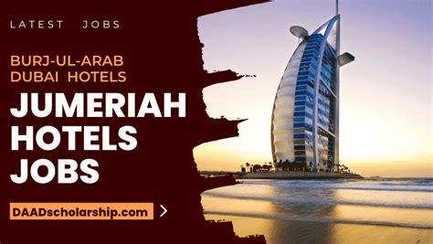 jobs  jumeirah hotels dubai   dirhams salarymonth daad scholarship  daad