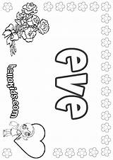 Eve Coloring Pages Color Hellokids Print Online Getdrawings sketch template