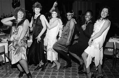 People Celebrating New Years Eve At A Roaring Twenties