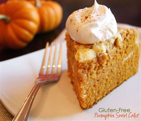 gluten free pumpkin swirl cake with images gluten free sweets