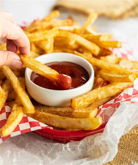 Homemade French Fries Recipe Cart