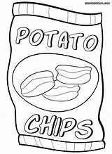 Coloring Chips Pages Potato Chip Colouring Printable Teckningar Fylla Se Easy Kids Popular Bildresultat För Worksheets Print Google sketch template