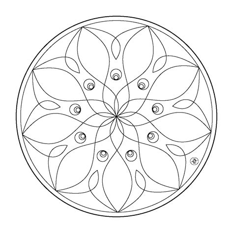 coloriage mandalas pour enfants  mandalas coloriages  imprimer