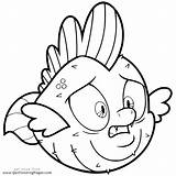 Coloring Puffer Fish Pages Color Daybreaker Getcolorings Arrived Just Print Mlp Line sketch template