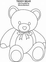 Coloring Teddy Bear Pages Printable Print Getdrawings Everfreecoloring Inventions sketch template