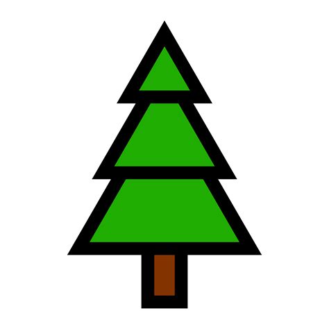 tree vector icon  vector art  vecteezy