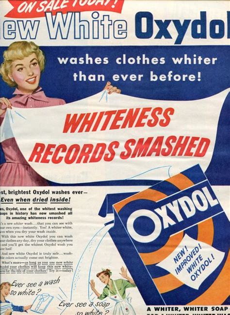 vintage  oxydol bleach laundry soap advertisement   laundry soap vintage