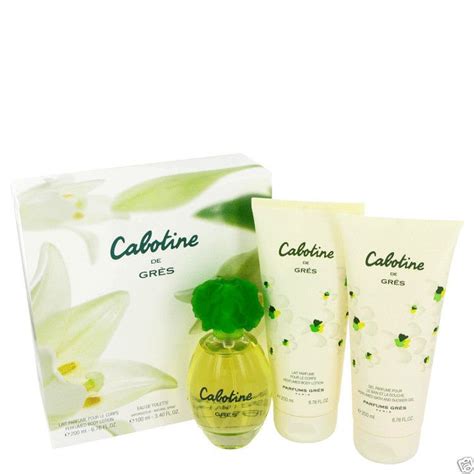 cabotine perfume  parfums gres women pc gift set