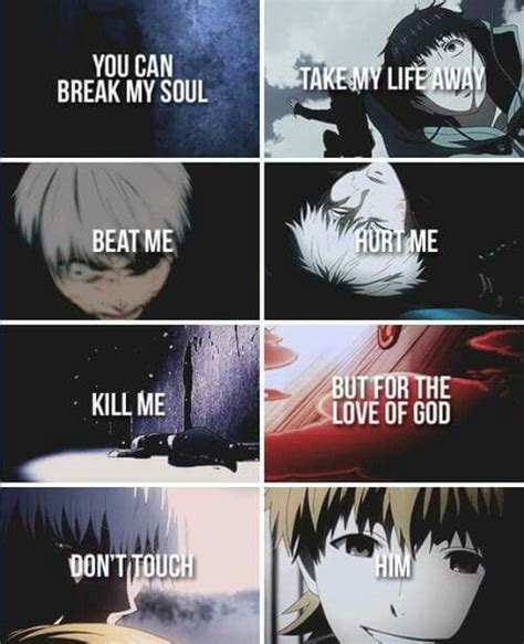 crying crying my heart just dropped tokyo ghoul