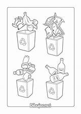 Reciclaje Residuos Reciclar Cuidado Activities Pillet sketch template