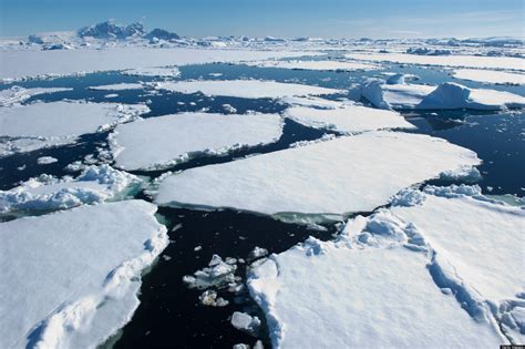 summer ice melt  antarctica    highest point   years researchers  huffpost