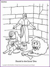 Lions Fosse Biblewise sketch template