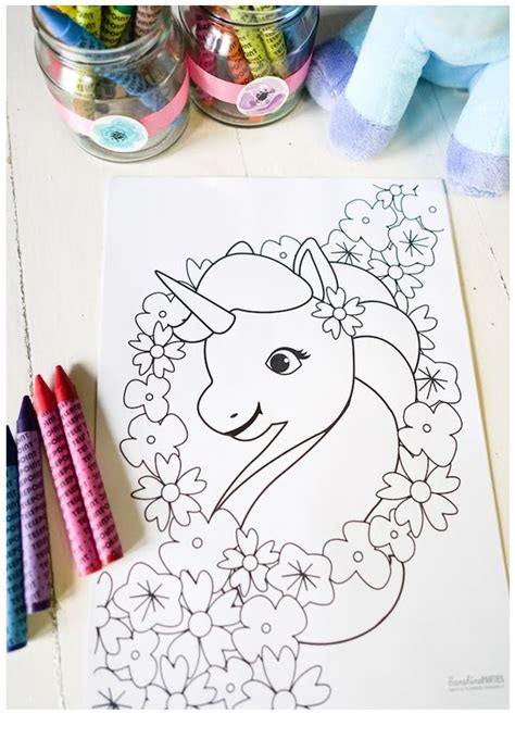 unicorn coloring head coloring page unicorn coloring pages