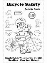 Safety Coloring Pages Bicycle Drawing Printable Road Bike Fire Kids Helmet Getdrawings Educational Hydrant Sheet Water Recommended Hydrants Traffic Template sketch template