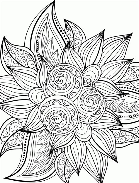 printable coloring pictures  adults  printable templates