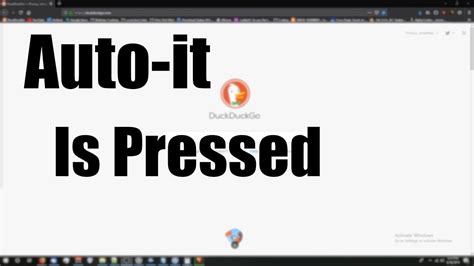 Autoit Ispressed Check If Key Button Is Being Pressed Youtube