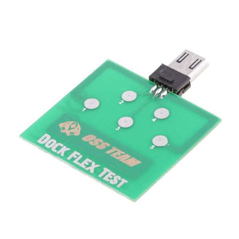 Promo Micro Usb 5 Pin Pcb Plate Charging Dock Flex Test Repair For