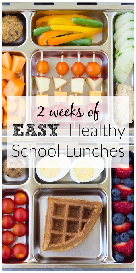 healthy school lunches  kids kristines kitchen