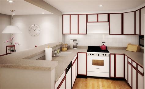 savvy small apartment kitchen design layout  perfect kitchen  great efficiency ideas