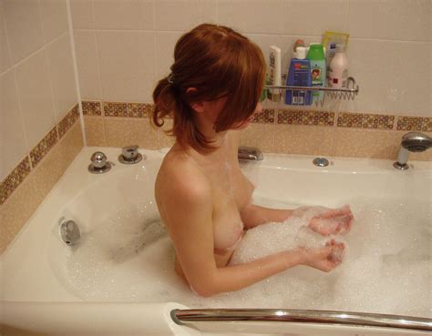 lovely russian redhead teen with sweet boobs in bath russian sexy girls