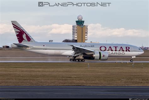 A7 Bfx Boeing 777f Operated By Qatar Airways Cargo Taken By