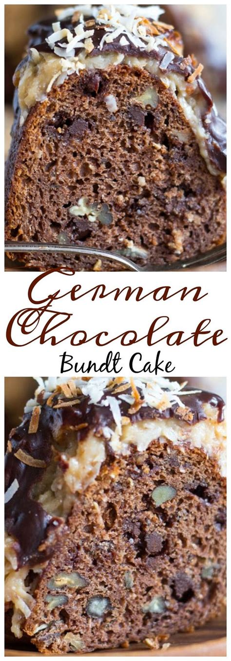 easy german chocolate bundt cake recipe food curation