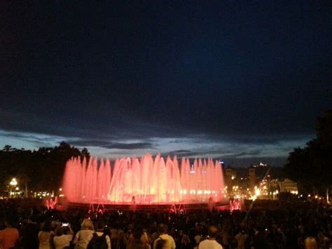 geweldige fontein barcelona