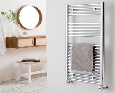 vogue focus towel rail   mm chrome bathroom inspirations