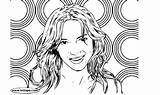 Britney Spears Cantanti sketch template