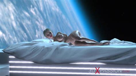 sexy female sci fi android fucking a hot horny girl in the