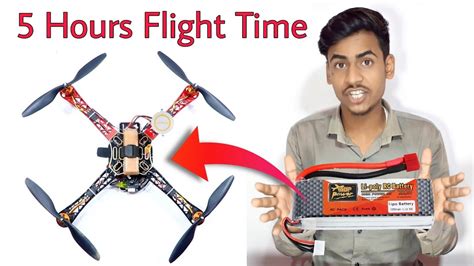 increase drone flight time  youtube