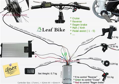 electric bicycle wiring diagram