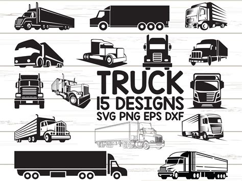 silhouette vector silhouette design truck driver drivers truck tattoo embroidery designs