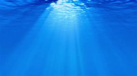 underwater deep blue ocean waves  li stock video pond